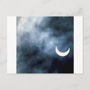 Sky Solar Eclipse Joshua Tree Californië Briefkaart