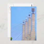 Sky Stations Pylon Petten Briefkaart (Voorkant / Achterkant)