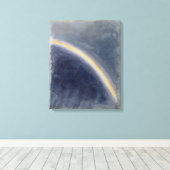 Sky Study with Rainbow, 1827 Canvas Afdruk (Insitu (Houten vloer))