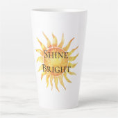 Sky Sun Shine Bright Latte Mok (Voorkant)