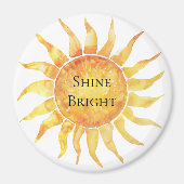 Sky Sun Shine Bright Magneet (Voorkant)
