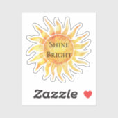 Sky Sun Shine Bright Sticker (Vel)