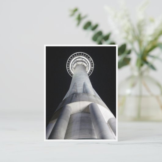 sky tower high briefkaart (Staand voorkant)