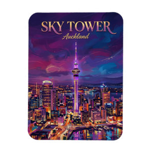 Sky Tower Nieuw-Zeeland Magneet