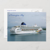 Sky Turning in Nassau Briefkaart (Voorkant / Achterkant)