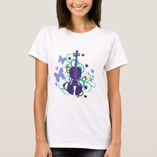 Sky Violin T-shirt (Voorkant)