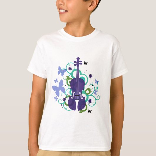 Sky Violin T-shirt (Voorkant)