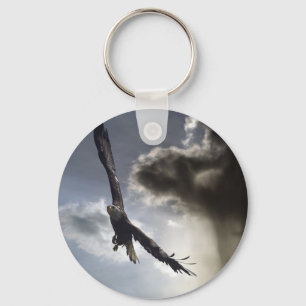 "Sky Warrior" Bald Eagle Gifts Sleutelhanger