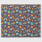 Sky Wrapping Paper Cadeaupapier (Vlak)