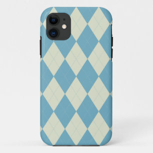 Skyblue et Mint Arglye iPhone 5 Coque