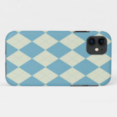 Skyblue et Mint Arglye iPhone 5 Coque (Dos (Horizontal))