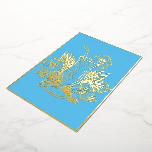 SkyBlue Luxe Gold Cocktail Party Menu (Rotation)