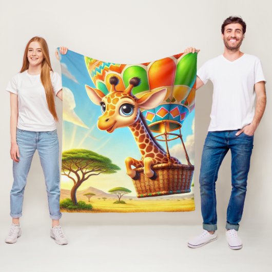 Skybound Safari Fleece Deken (In situ)