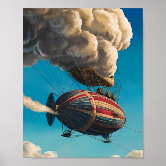 Skybound Steampunk Voyager Poster (Voorkant)