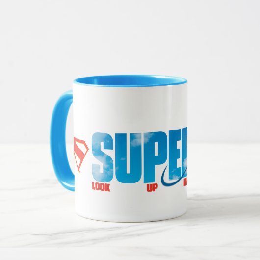 Skybound Superman Silhouette Mok (Voorkant links)