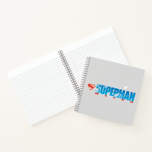 Skybound Superman Silhouette Notitieboek (Binnen)