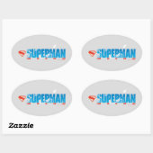 Skybound Superman Silhouette Ovale Sticker (Vel)