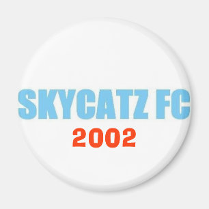 SKYCATZFC TEKST 2002 Magnet Magneet
