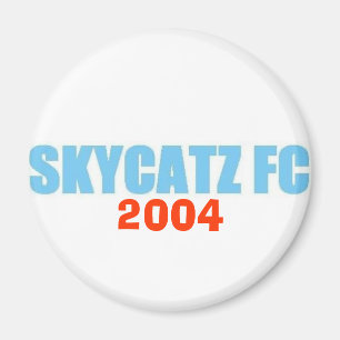 SKYCATZFC TEKST 2004 Magnet Magneet