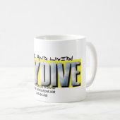 skydive, ik deed het... en leefde! koffiemok (Voorkant rechts)