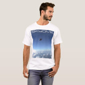 skydive parachute clouds night shirt (Voorkant volledig)