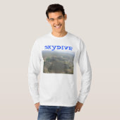 skydive parachute t-shirt (Voorkant volledig)