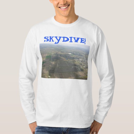 skydive parachute t-shirt (Voorkant)