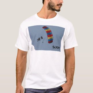 skydive-parachute wolken, SKYDIVE T-shirt