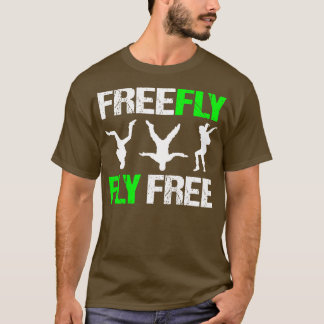 Skydive parachutist parachute skydiver cadeau idee t-shirt