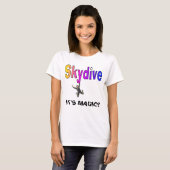 Skydive T-shirt (Voorkant volledig)