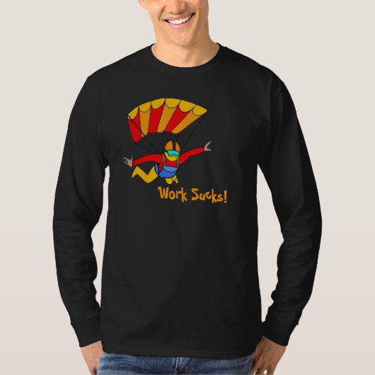 Skydive. - Werkwagens! T-shirt (Voorkant)