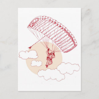Skydiver Briefkaart