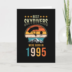 Skydiver Gift, geboren in 1995 Kaart