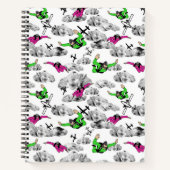 Skydivers spiraal notitieboek (Voorkant)