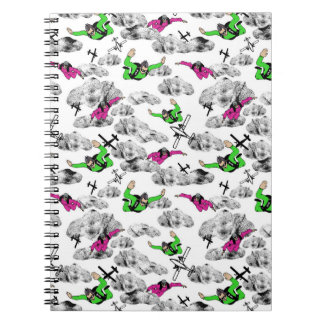 Skydivers Spiral Notebook Notitieboek