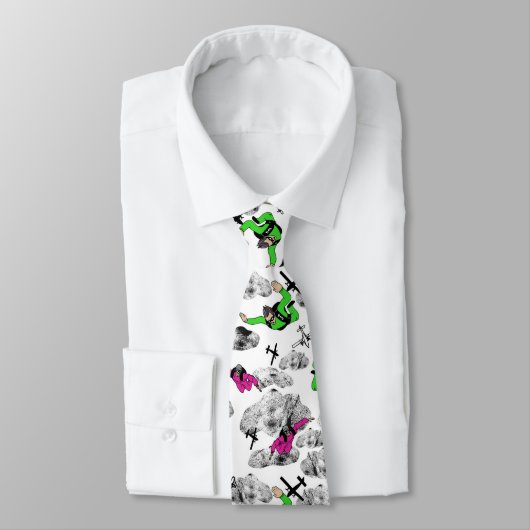 Skydivers Stropdas (Gebonden)