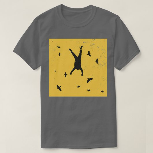 Skydiving 2 2 t-shirt (Design voorkant)