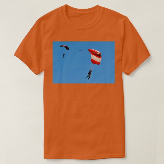 Skydiving 61 t-shirt (Design voorkant)
