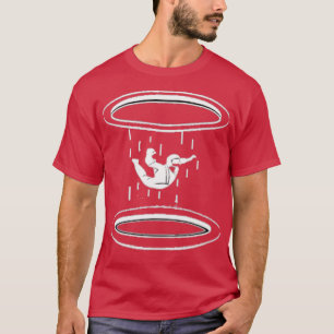 Skydiving binnenshuis bodyflight t-shirt