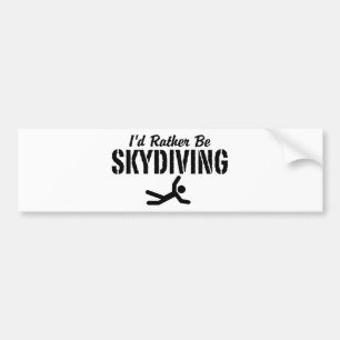 Skydiving Bumpersticker