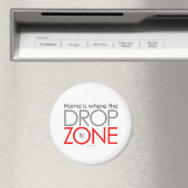 Skydiving Drop Zone Magneet (Insitu (Vaatwasser))