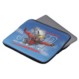  Skydiving-Feel Freedom Above the Clouds | 13" Men Laptop Sleeve
