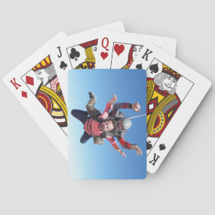 Skydiving Fun Pokerkaarten
