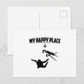 Skydiving Gift Idee | Skydiver Skydive Sport Briefkaart (Voorkant / Achterkant)