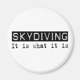 Skydiving is magneet