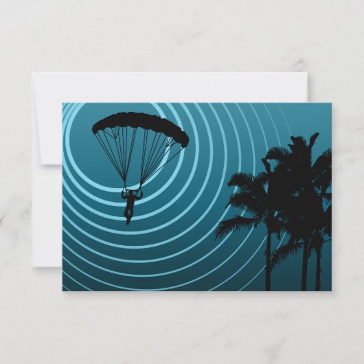 skydiving kaart (Voorkant)