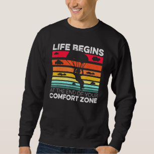Skydiving Life begint aan het einde van je Comfort Trui