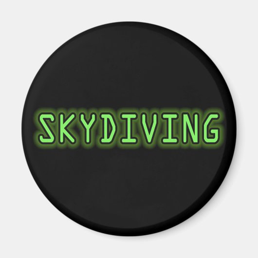 Skydiving Magneet (Voorkant)