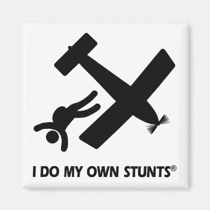 Skydiving My Ewn Stunts Magneet