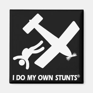 Skydiving My Ewn Stunts Magneet